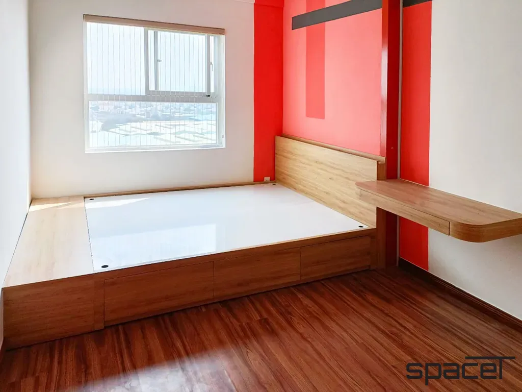 Phòng ngủ - Căn hộ 9 View Quận 9 - Phong cách Color Block | Space T