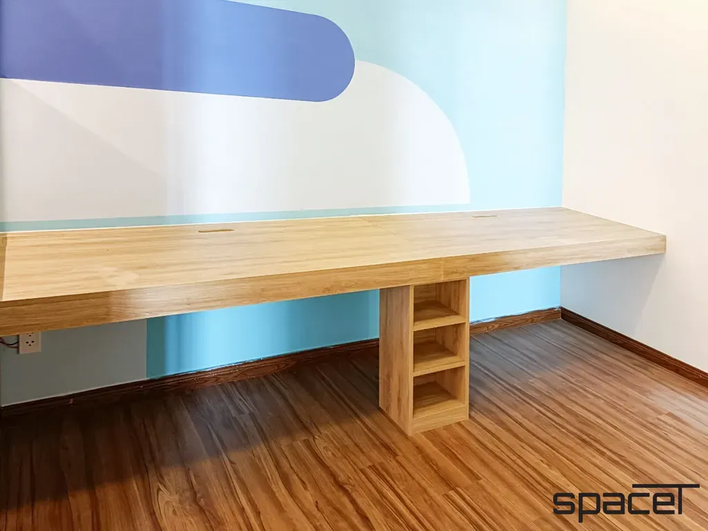 Phòng làm việc - Căn hộ 9 View Quận 9 - Phong cách Color Block | Space T