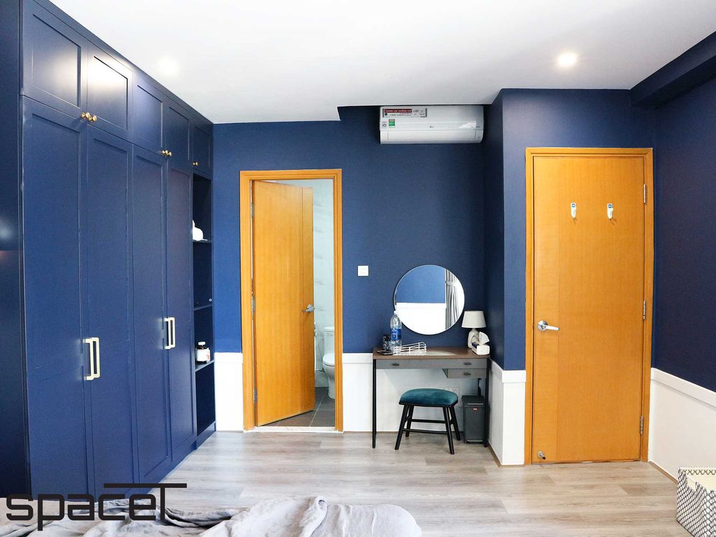 Phòng ngủ - Căn hộ Saigon Pearl 3PN - Phong cách Minimalist + Modern  | Space T