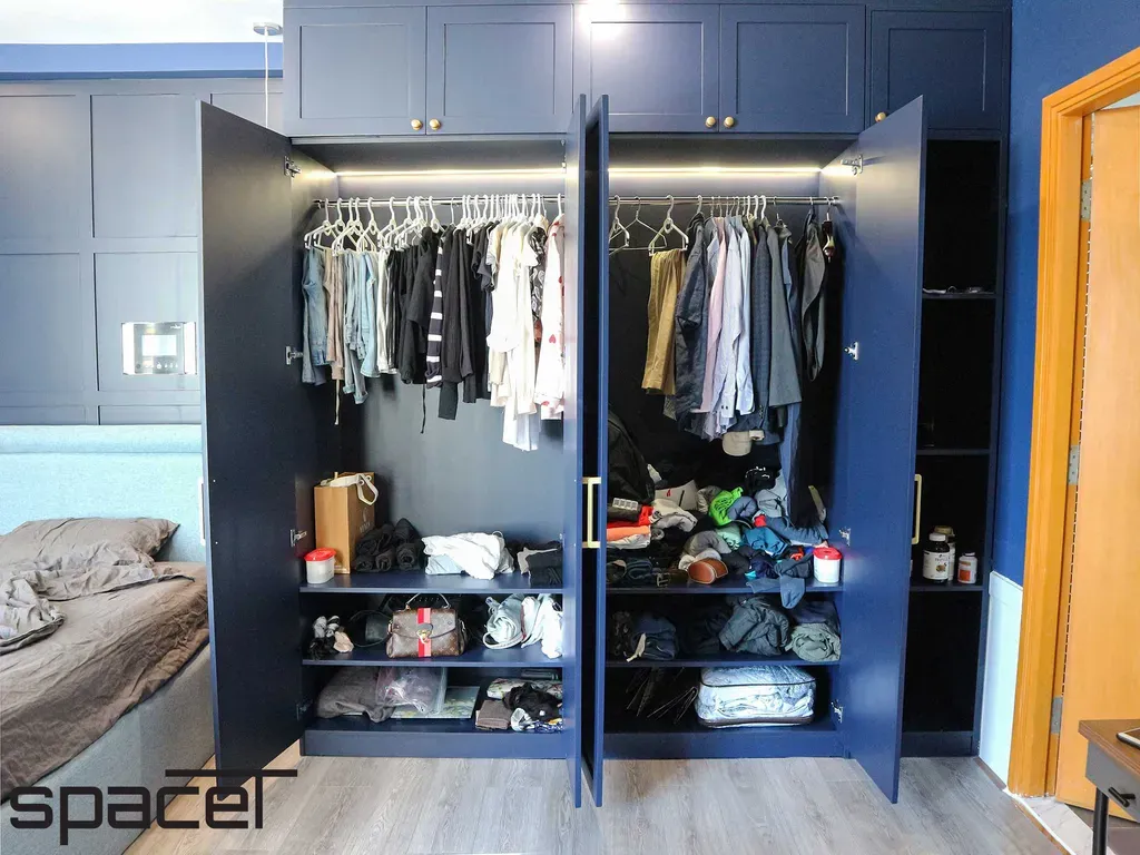 Phòng ngủ - Căn hộ Saigon Pearl 3PN - Phong cách Minimalist + Modern | Space T
