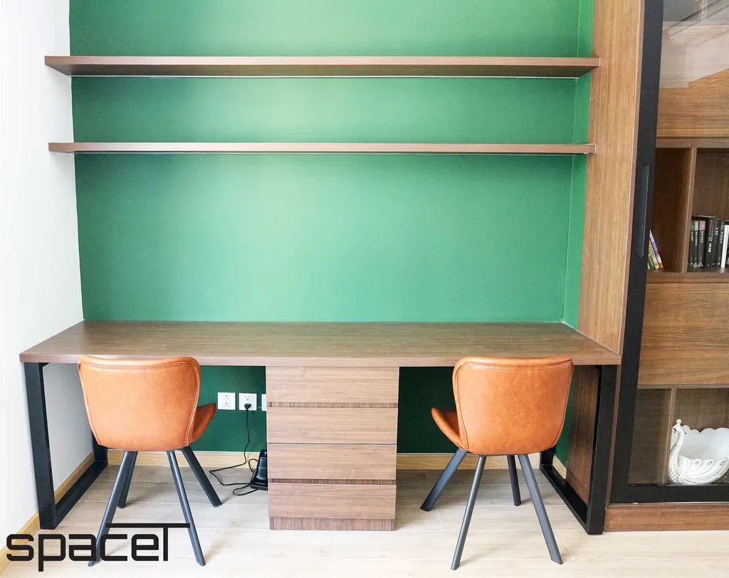 Phòng làm việc - Căn hộ Saigon Pearl 3PN - Phong cách Minimalist + Modern | Space T