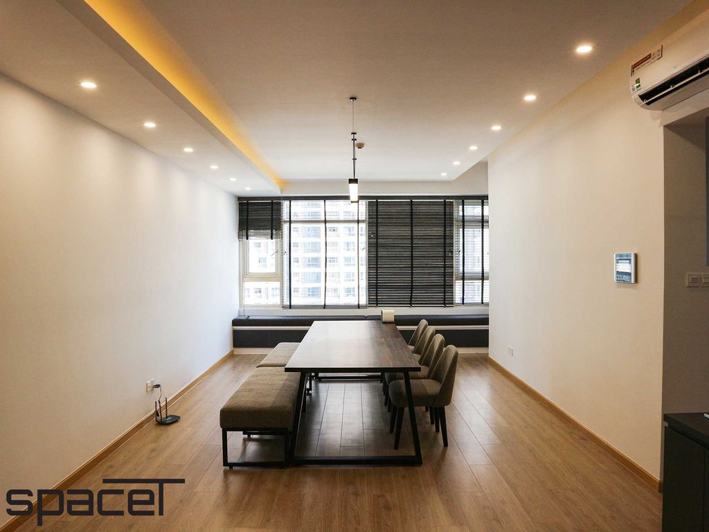 Phòng ăn - Căn hộ Saigon Pearl 3PN - Phong cách Minimalist + Modern  | Space T