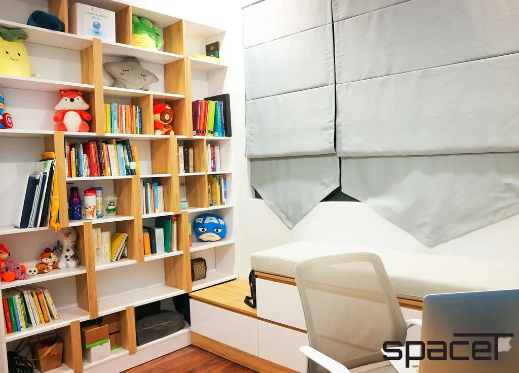 Phòng làm việc - Căn hộ One Verandah 2PN - Phong cách Scandinavian + Modern | Space T