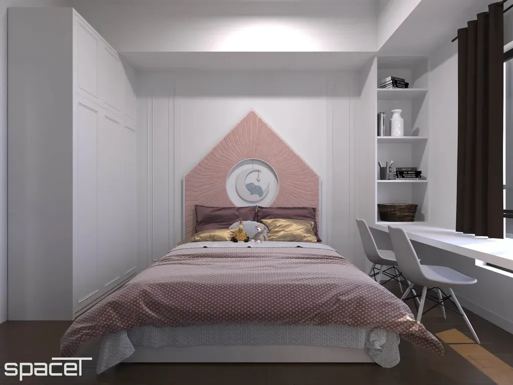 Phòng cho bé - Căn hộ Safira Khang Điền Quận 9 69m2 - Phong cách Scandinavian | Space T