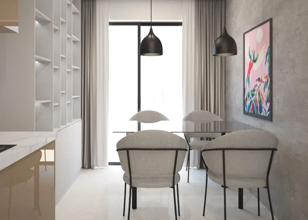 Căn hộ Kingdom 101 1PN 60m2 - Phong cách Modern | Space T