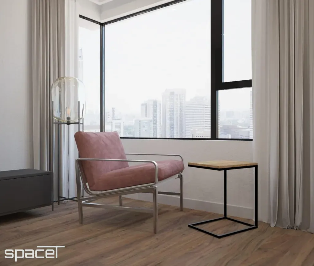 Phòng ngủ - Căn hộ Kingdom 101 1PN 60m2 - Phong cách Modern | Space T