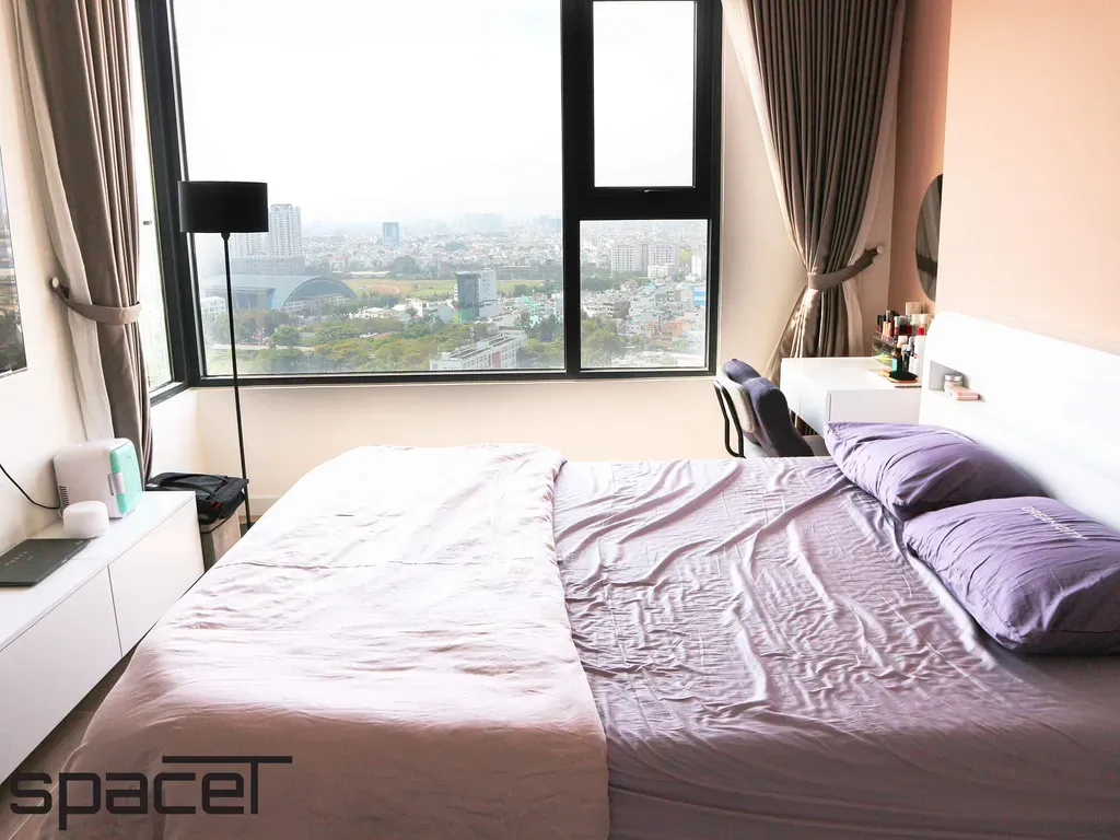 Phòng ngủ - Căn hộ Kingdom 101 1PN - Phong cách Modern | Space T