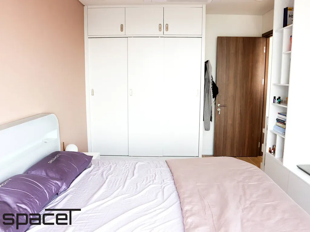 Phòng ngủ - Căn hộ Kingdom 101 1PN - Phong cách Modern | Space T