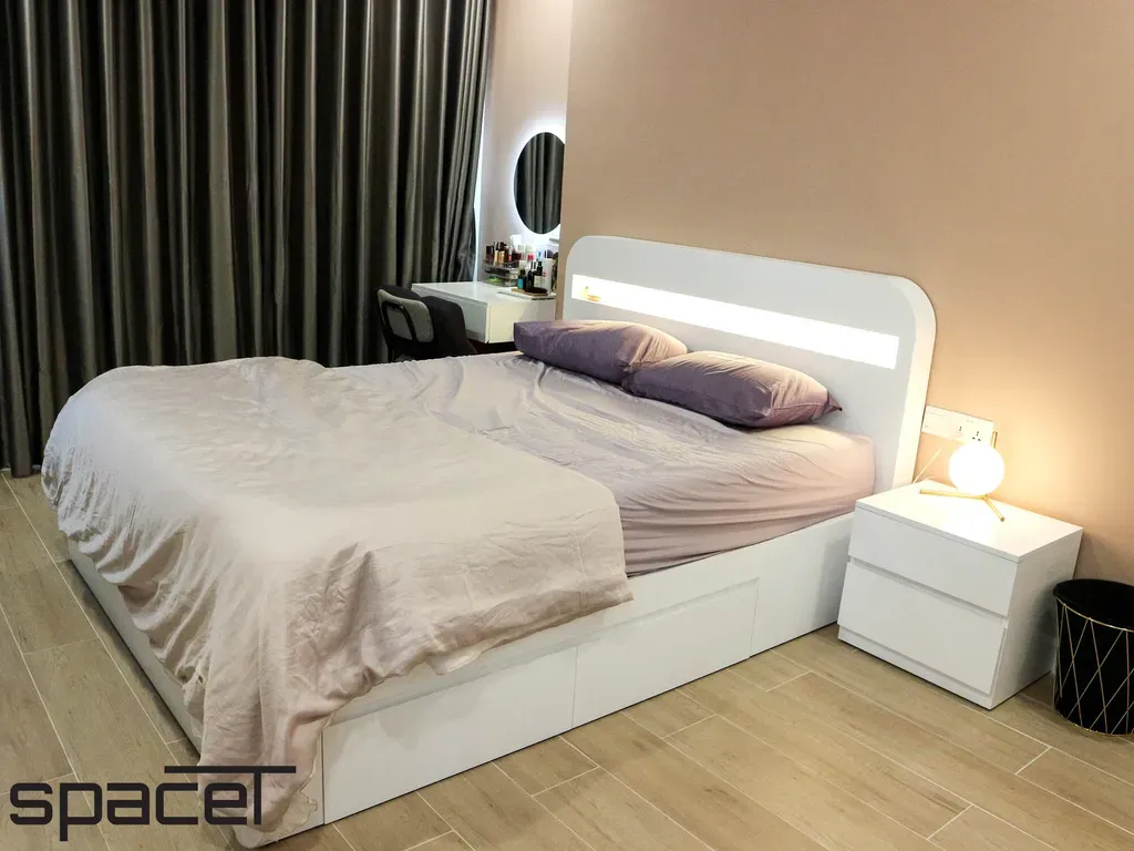 Phòng ngủ - Căn hộ Kingdom 101 1PN - Phong cách Modern | Space T