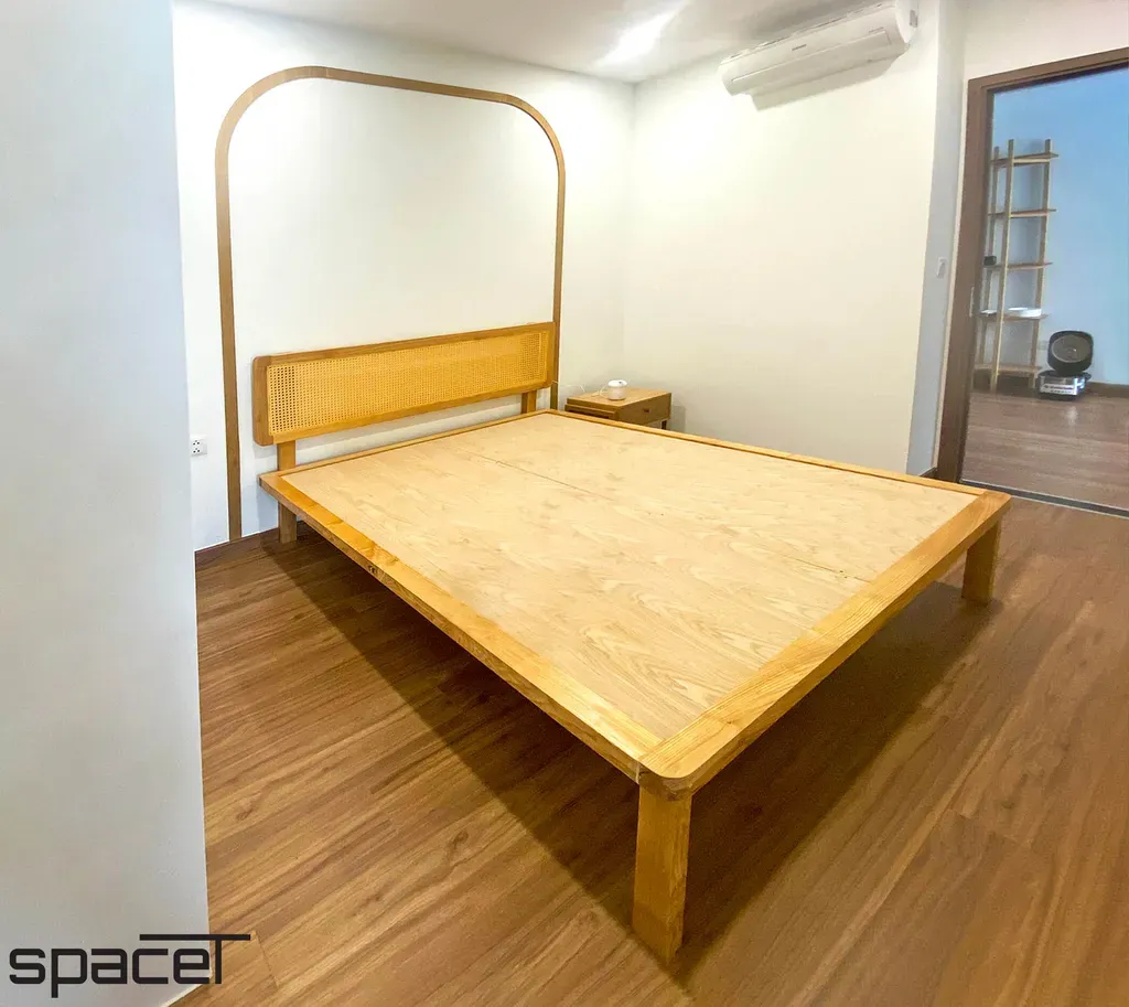 Phòng ngủ - Căn hộ Eco Green Quận 7 - Phong cách Japandi | Space T