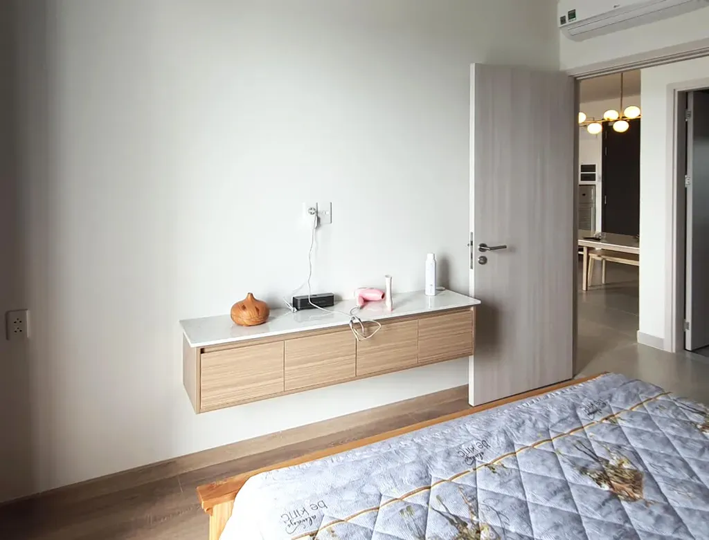 Phòng ngủ - Căn hộ Compass One Bình Dương - Phong cách Scandinavian | Space T