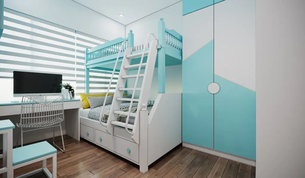 Phòng cho bé - Căn hộ Compass One Bình Dương 70m2 - Phong cách Neo Classic | Space T