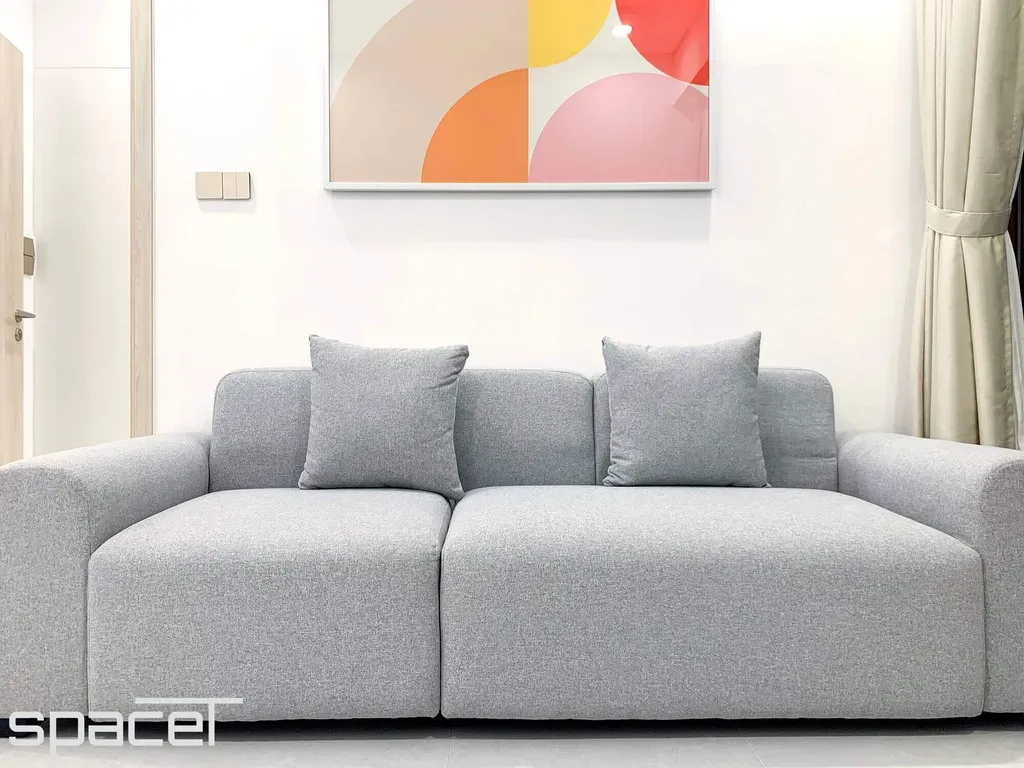Phòng khách - Căn hộ The Metropole Thủ Thiêm - Phong cách Minimalist | Space T