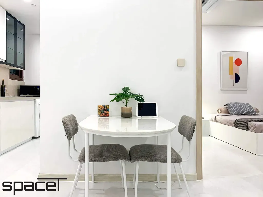 Phòng ăn - Căn hộ The Metropole Thủ Thiêm - Phong cách Minimalist | Space T