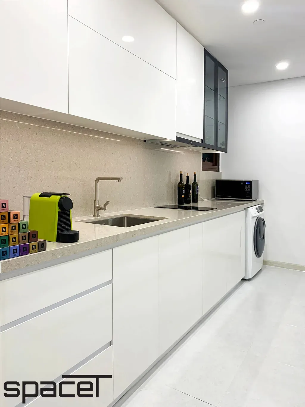 Phòng bếp - Căn hộ The Metropole Thủ Thiêm - Phong cách Minimalist | Space T