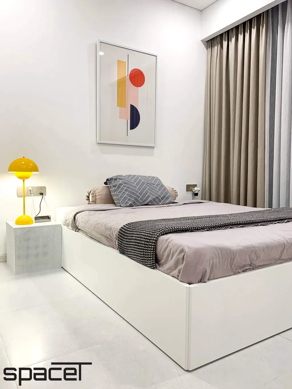 Phòng ngủ - Căn hộ The Metropole Thủ Thiêm - Phong cách Minimalist | Space T