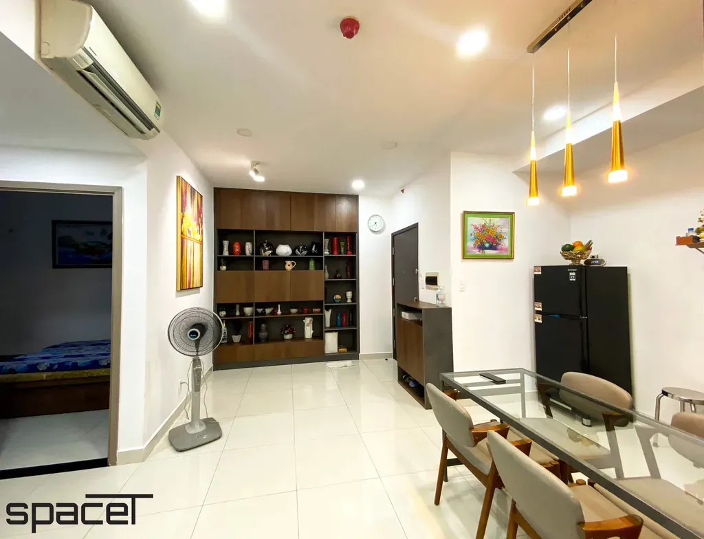 Phòng ăn, Lối vào - Căn hộ Hoàng Quốc Việt Quận 7 - Phong cách Modern | Space T