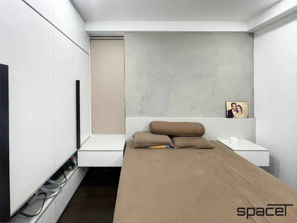 Phòng ngủ - Căn hộ Newton Residence Phú Nhuận - Phong cách Modern | Space T