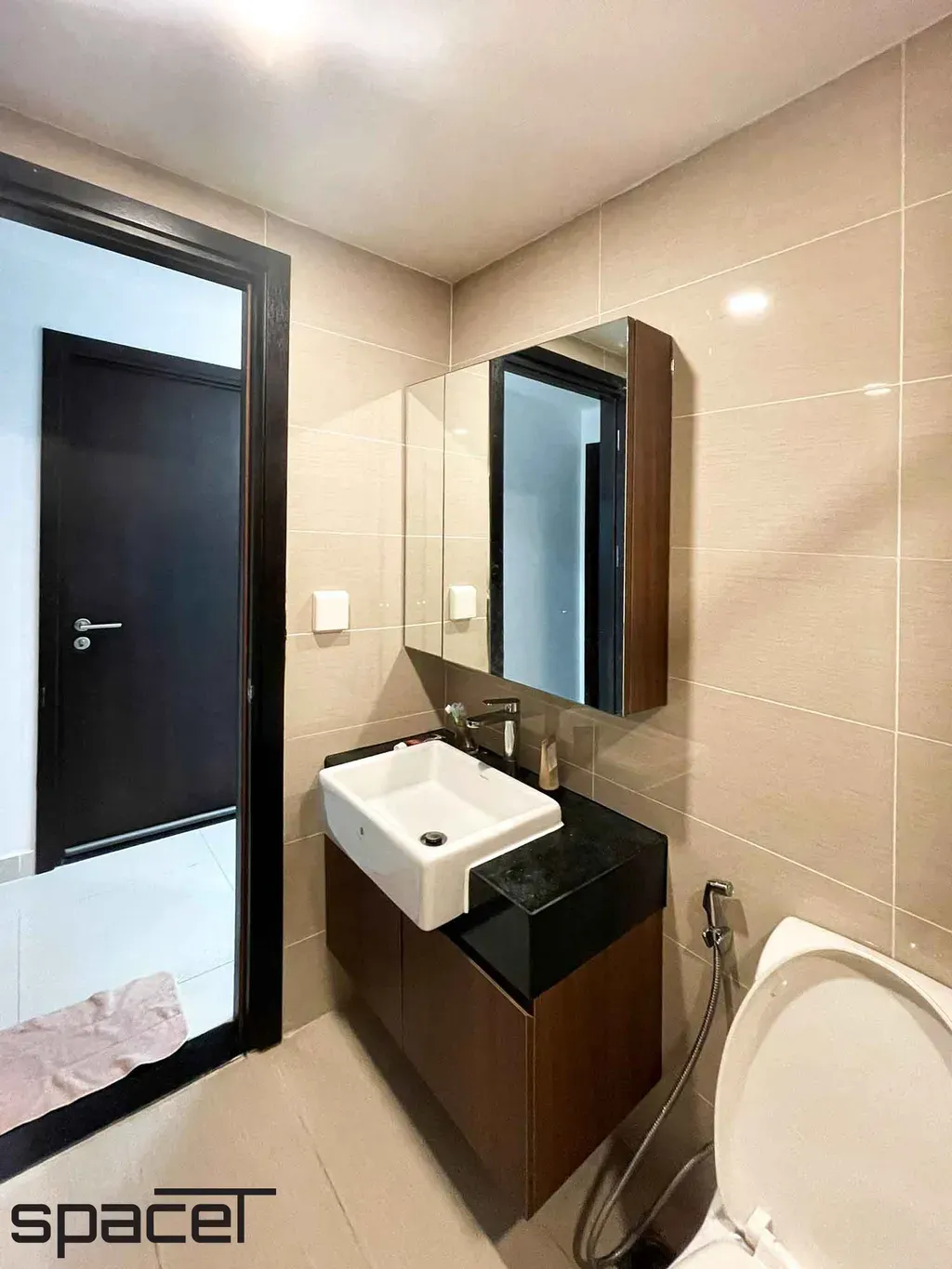 Phòng tắm - Căn hộ Newton Residence Phú Nhuận - Phong cách Modern | Space T