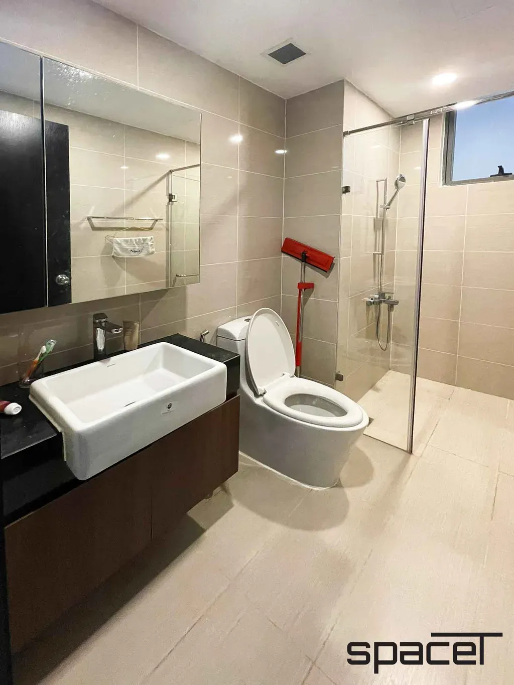 Phòng tắm - Căn hộ Newton Residence Phú Nhuận - Phong cách Modern | Space T