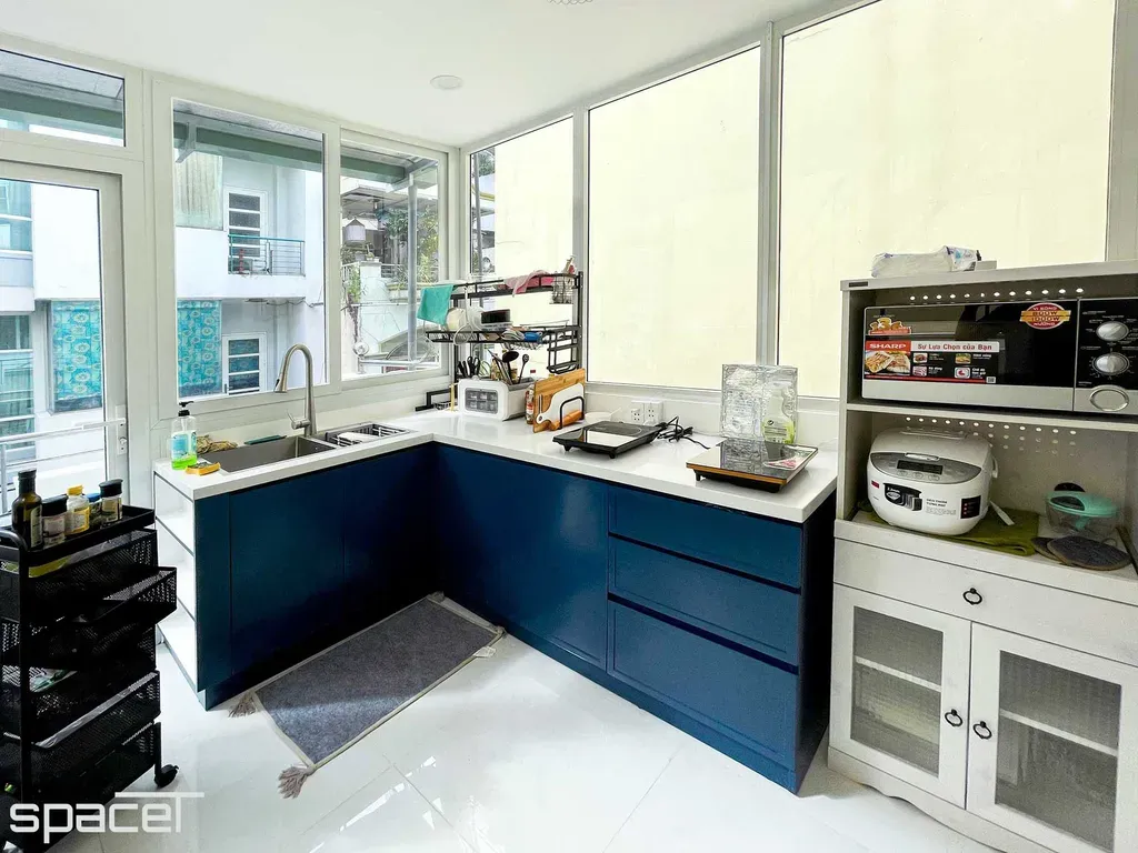 Phòng bếp - Nhà phố Lãnh Binh Thăng Quận 11 - Phong cách Modern | Space T