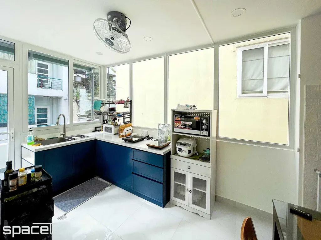 Phòng bếp - Nhà phố Lãnh Binh Thăng Quận 11 - Phong cách Modern | Space T