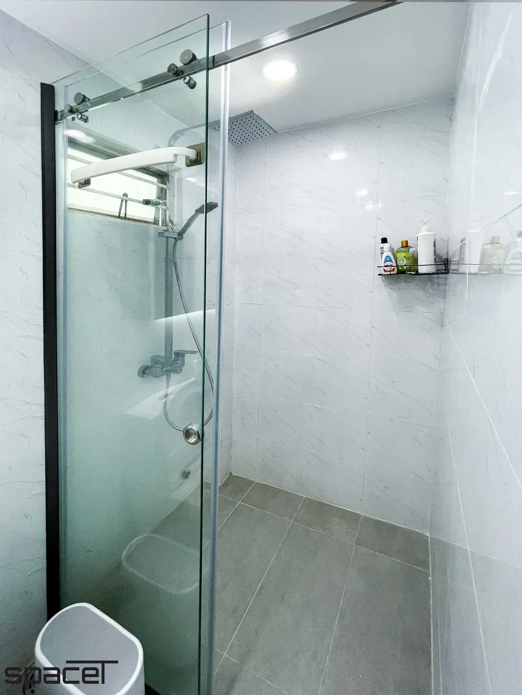 Phòng tắm - Nhà phố Lãnh Binh Thăng Quận 11 - Phong cách Modern | Space T