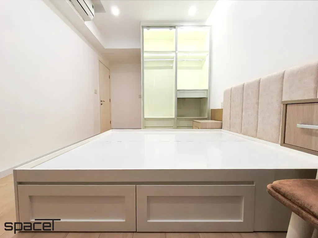 Phòng ngủ - Căn hộ Masteri T5 Thảo Điền - Phong cách Color Block + Scandinavian | Space T