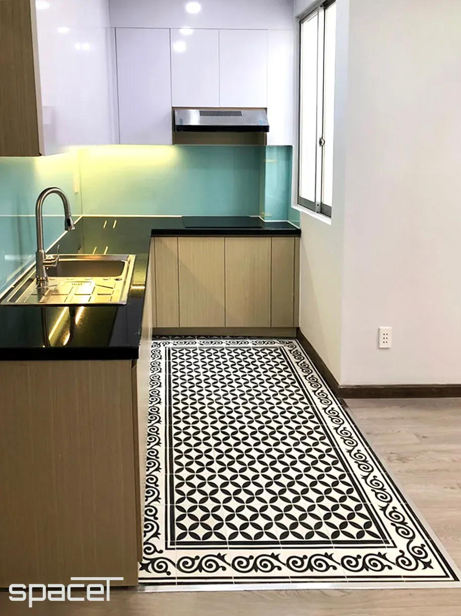 Phòng bếp - Nhà phố Quận 1 - Phong cách Modern + Scandinavian | Space T