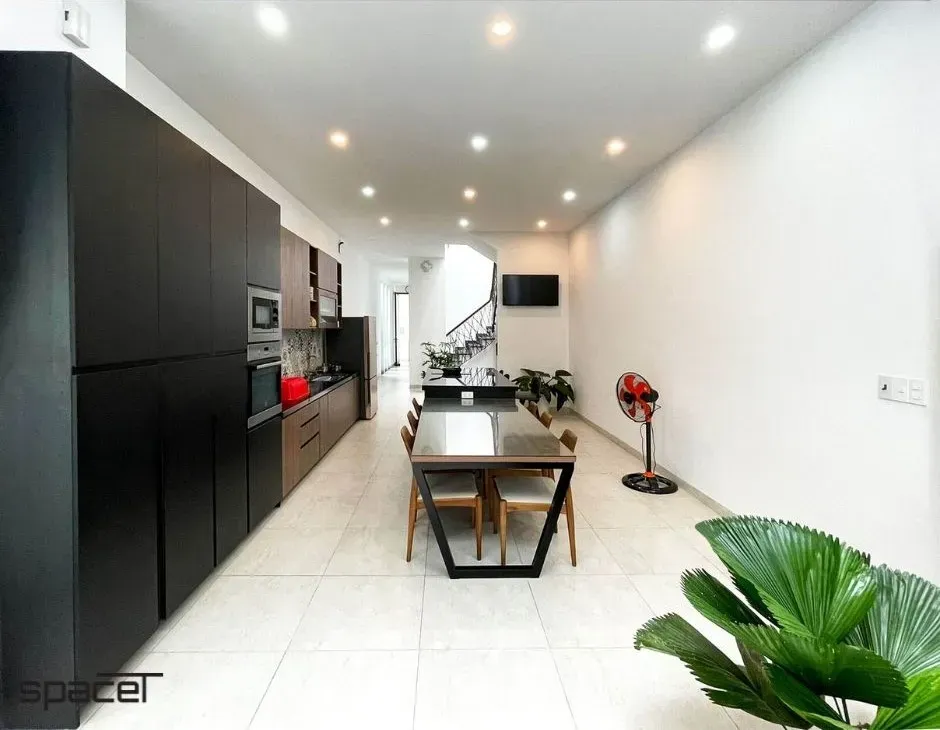 Phòng bếp, Phòng ăn - Nhà phố Đồng Nai - Phong cách Modern | Space T