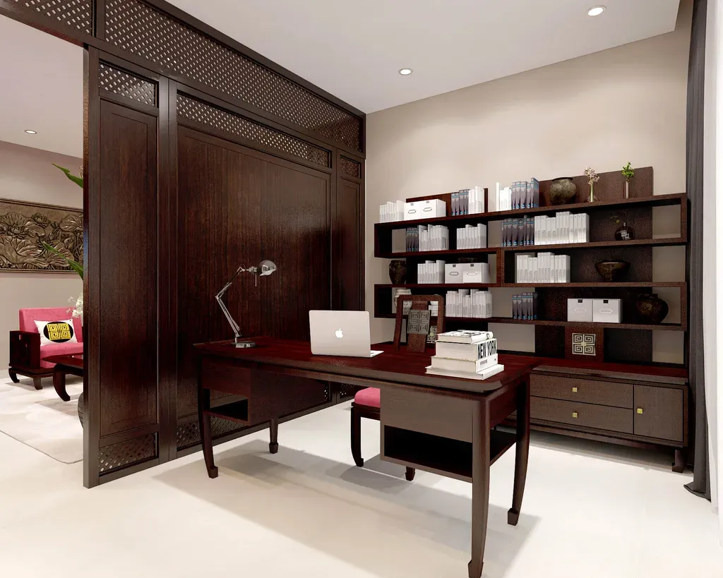 Phòng làm việc - Nhà phố Quận 11 268m2 - Phong cách Modern + Scandinavian | Space T