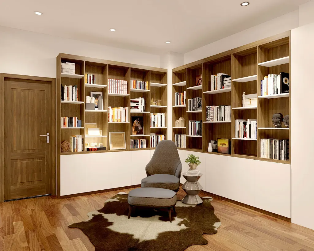 Phòng làm việc - Nhà phố Quận 11 268m2 - Phong cách Modern + Scandinavian | Space T