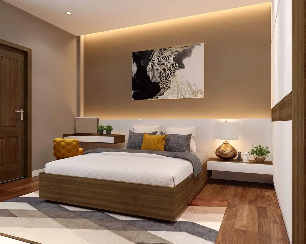 Phòng ngủ - Nhà phố Gò Vấp 144m2 - Phong cách Modern | Space T