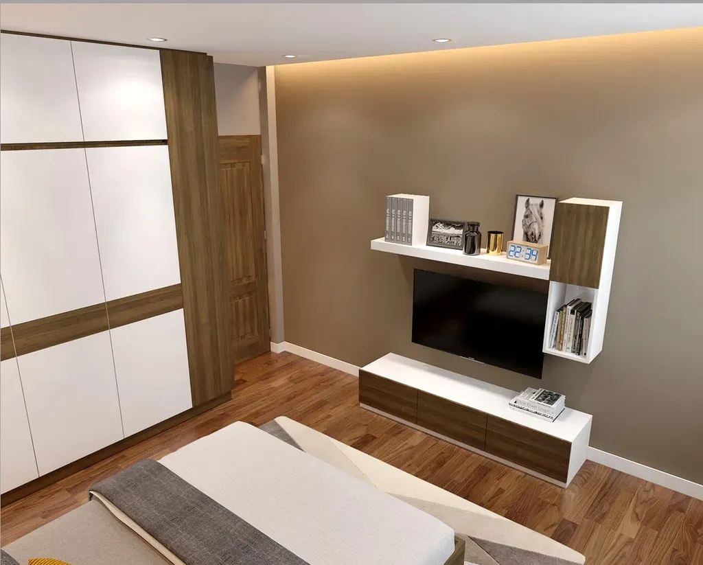 Phòng ngủ - Nhà phố Gò Vấp 144m2 - Phong cách Modern | Space T