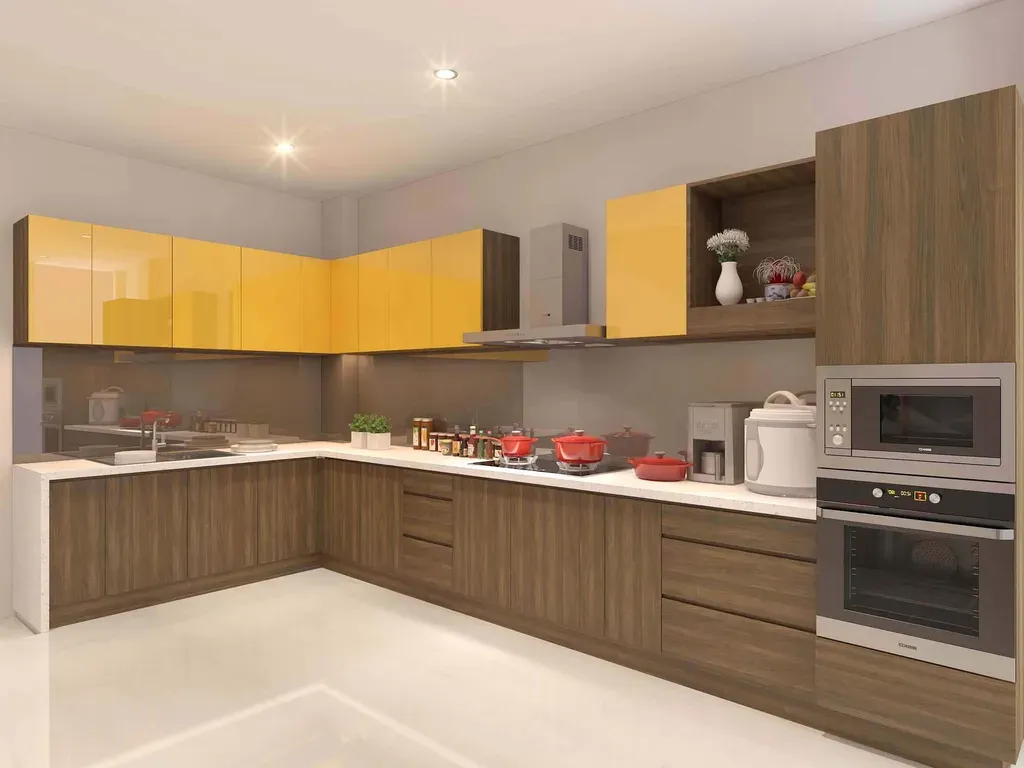 Phòng bếp - Nhà phố Bình Thạnh - Phong cách Modern | Space T