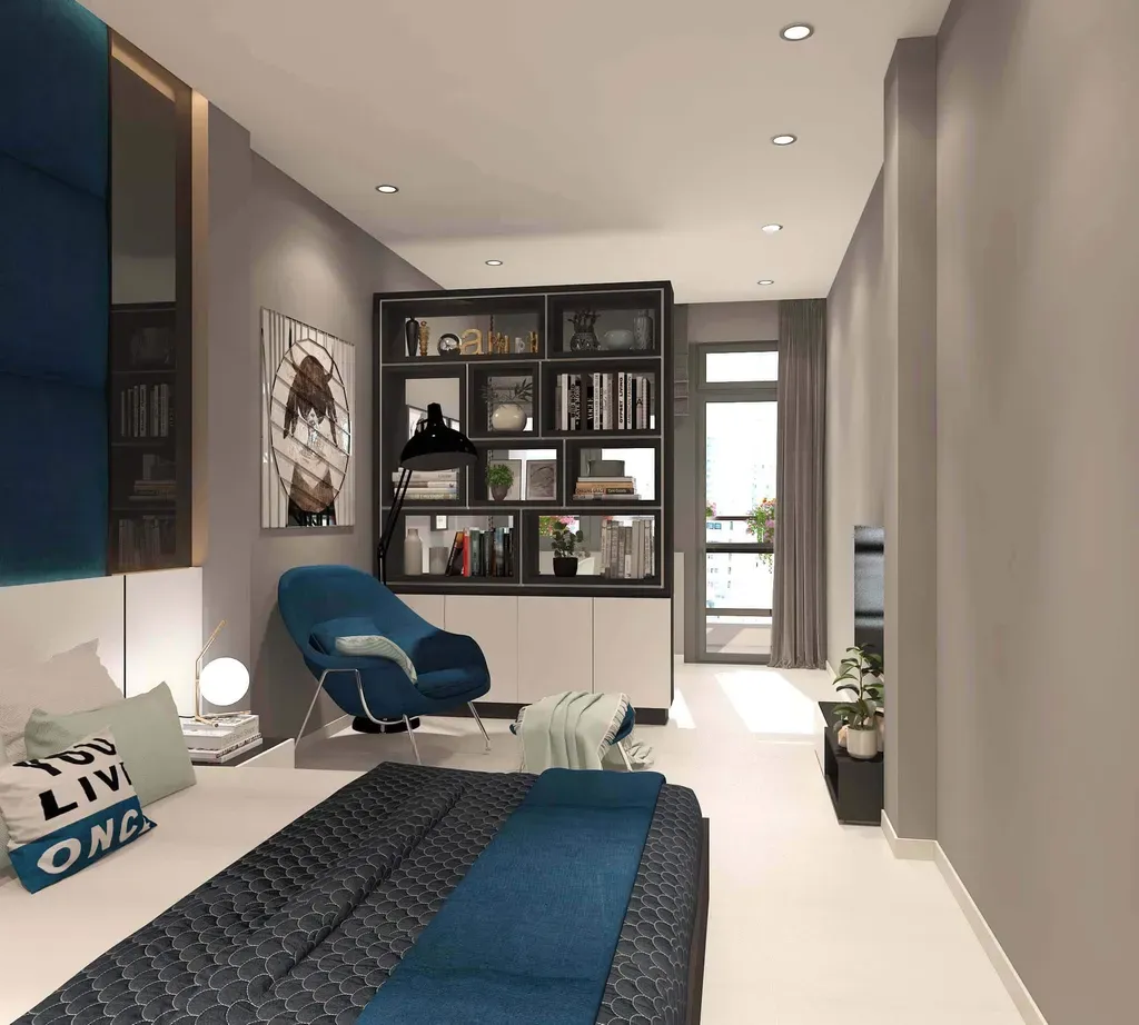 Phòng ngủ - Nhà phố Bình Thạnh - Phong cách Modern | Space T