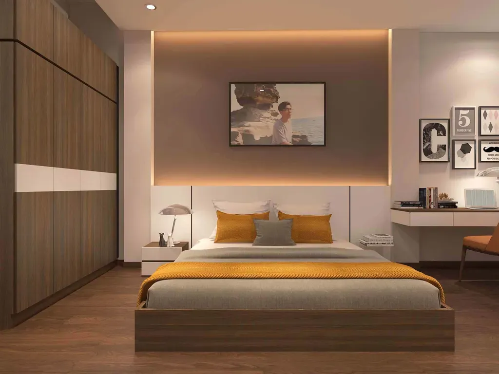Phòng ngủ - Nhà phố Bình Thạnh - Phong cách Modern | Space T