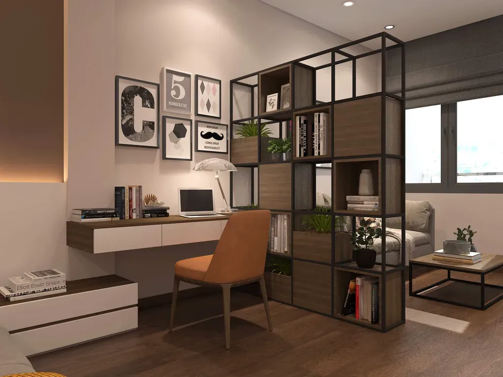 Phòng làm việc - Nhà phố Bình Thạnh - Phong cách Modern | Space T