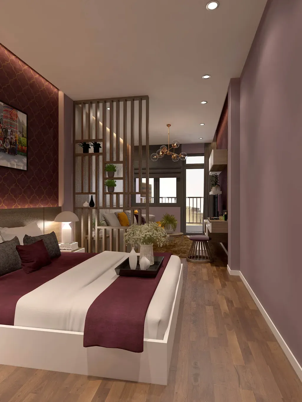 Phòng ngủ - Nhà phố Bình Thạnh - Phong cách Modern | Space T