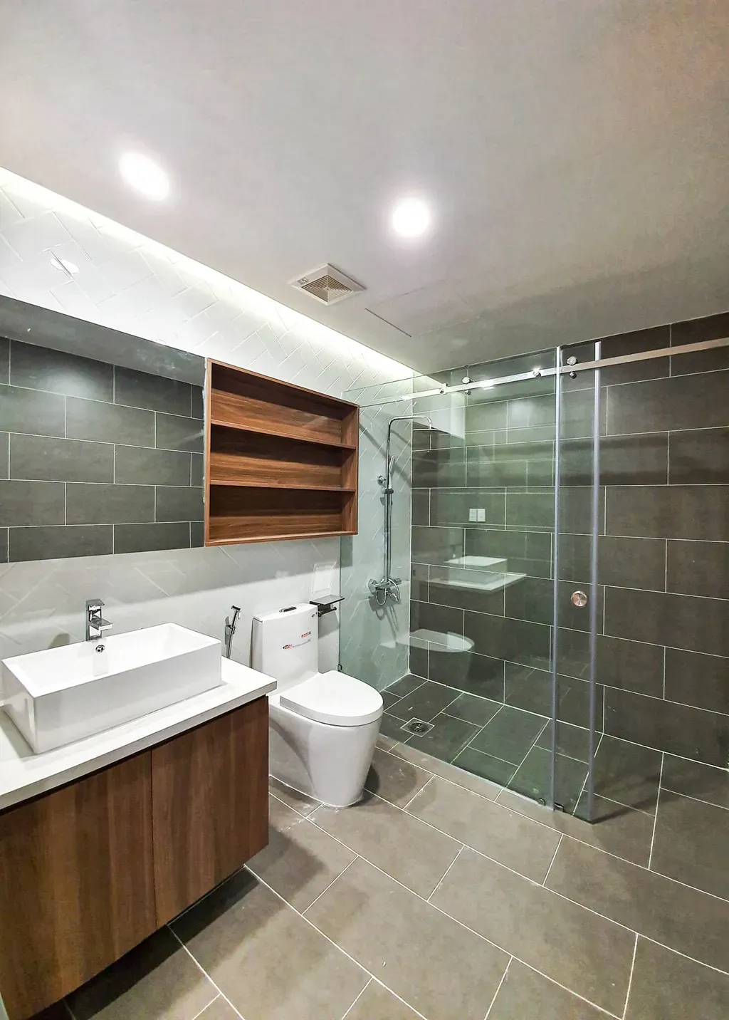 Phòng tắm - Căn hộ Sunrise Riverside Nhà Bè - Phong cách Scandinavian + Modern | Space T