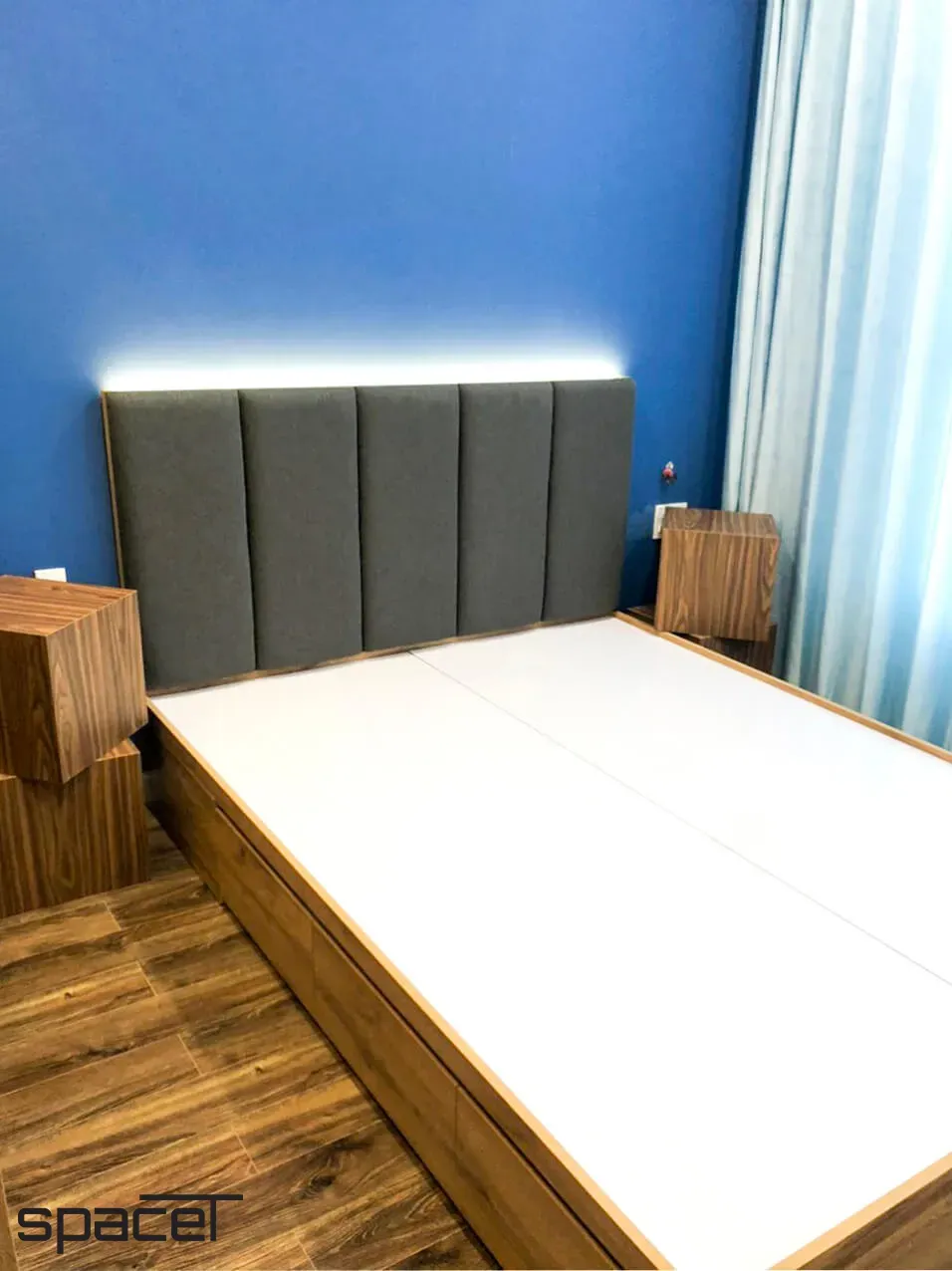 Phòng ngủ - Căn hộ Mizuki Park Bình Chánh - Phong cách Modern | Space T