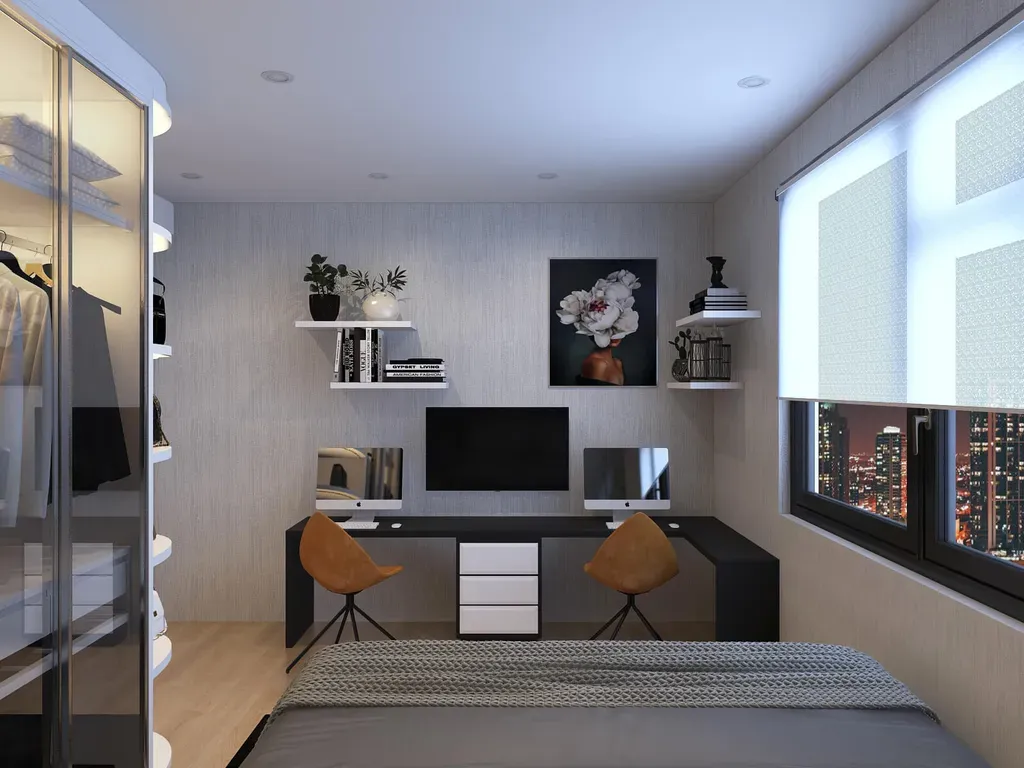 Phòng ngủ - Căn hộ Gold View Quận 4 - Phong cách Neo Classic | Space T