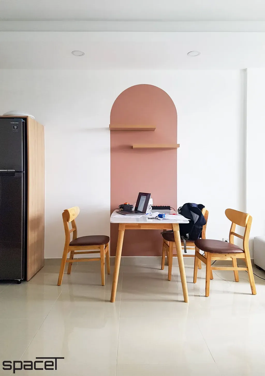 Phòng ăn - Căn hộ Citisoho Quận 2 - Phong cách Scandinavian + Color Block | Space T