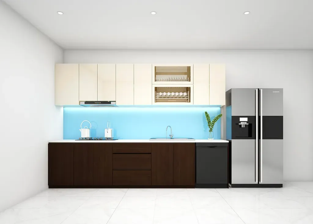 Phòng bếp Nhà phố Bình Tân - Phong cách Modern | Space T