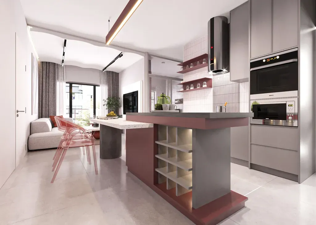 Căn hộ D'Lusso Quận 2 - Phong cách Modern | Space T