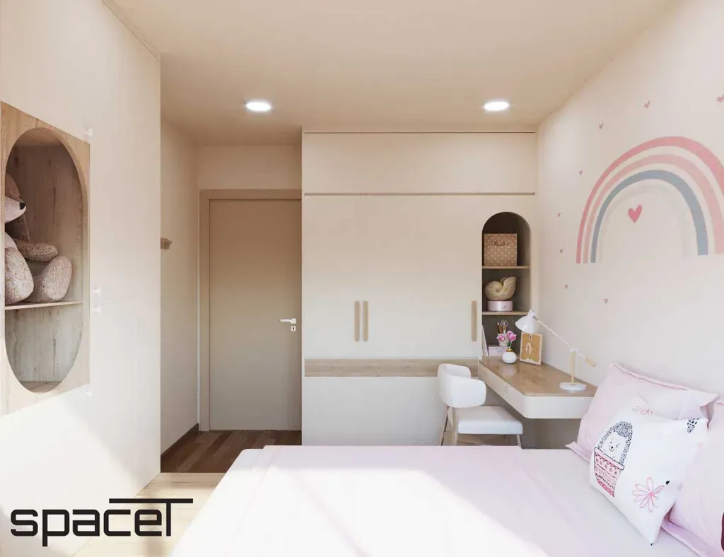 Phòng cho bé - Căn hộ Palm Heights Quận 2 - Phong cách Country | Space T