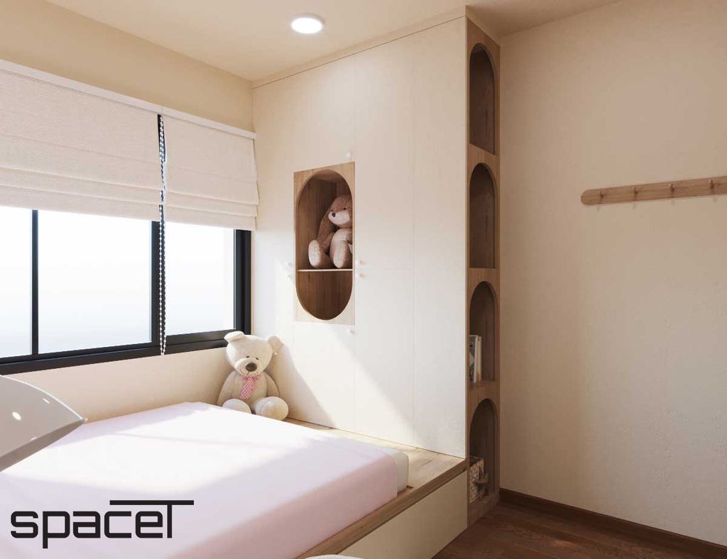 Phòng cho bé - Căn hộ Palm Heights Quận 2 - Phong cách Country  | Space T