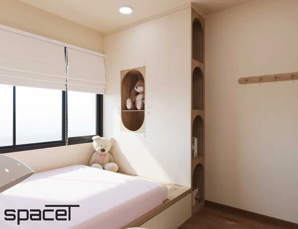 Phòng cho bé - Căn hộ Palm Heights Quận 2 - Phong cách Country | Space T