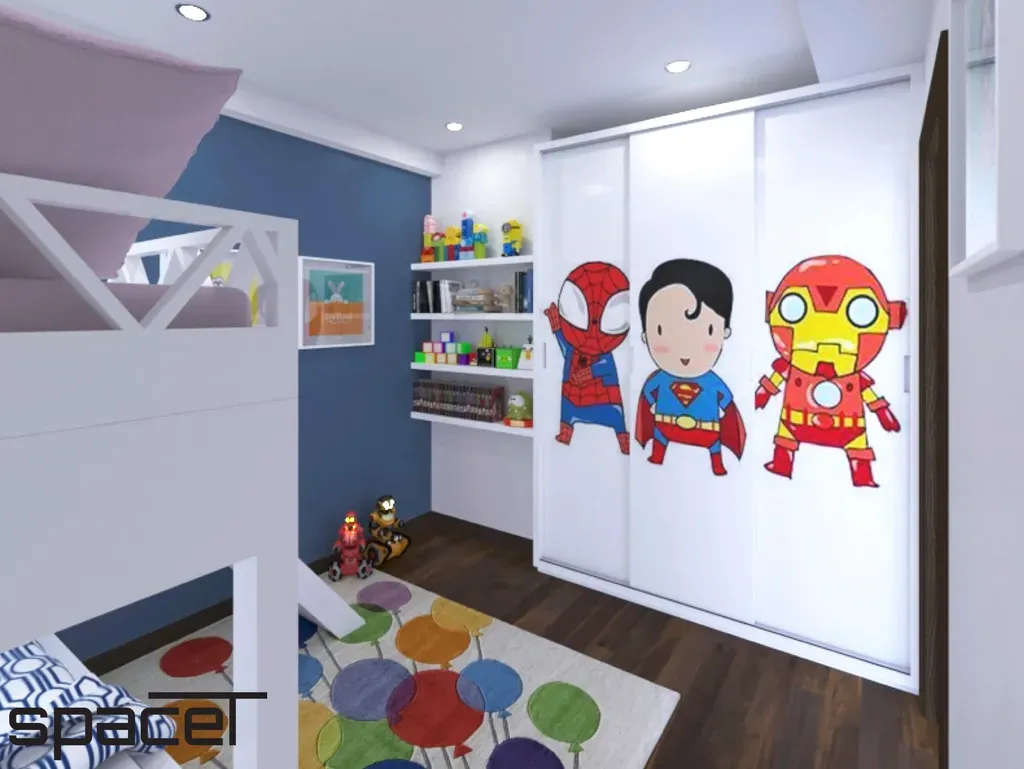 Phòng cho bé - Phòng trẻ em Căn hộ Sunrise City Central - Phong cách Modern | Space T