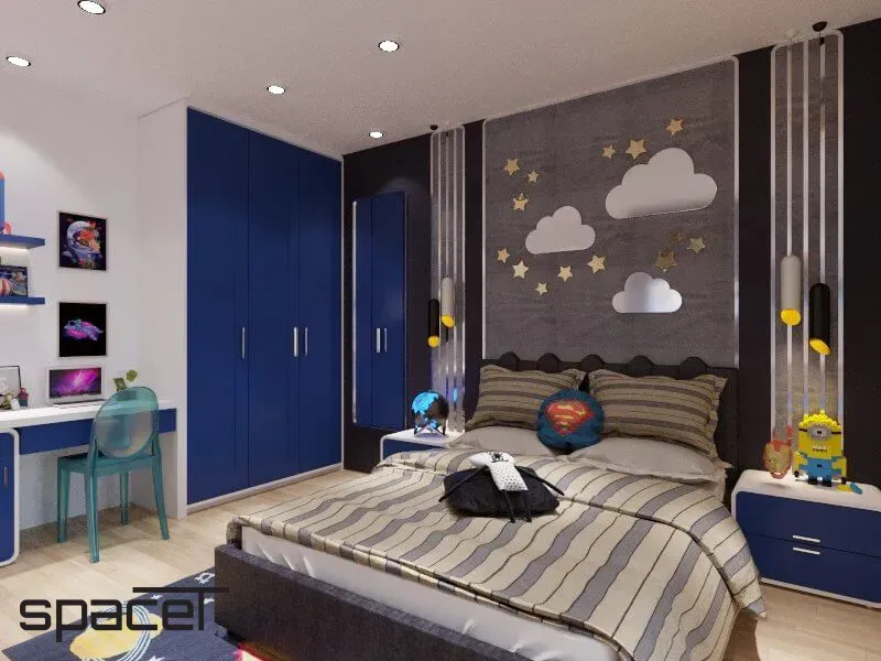 Phòng cho bé - Phòng trẻ em Biệt thự Bảo Lộc - Phong cách Neo Classic | Space T